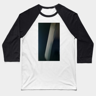 Vertical Smudge Photo Art Baseball T-Shirt